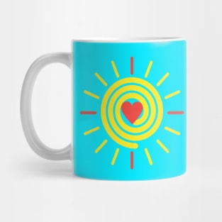 Heart-Sun 2 Mug